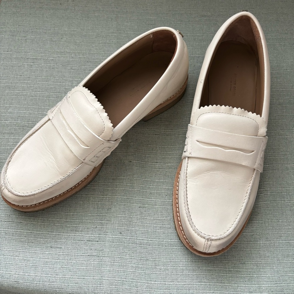 Golden Goose Jerry Loafers in Buttercream Size 9 (US) 39 (EU)